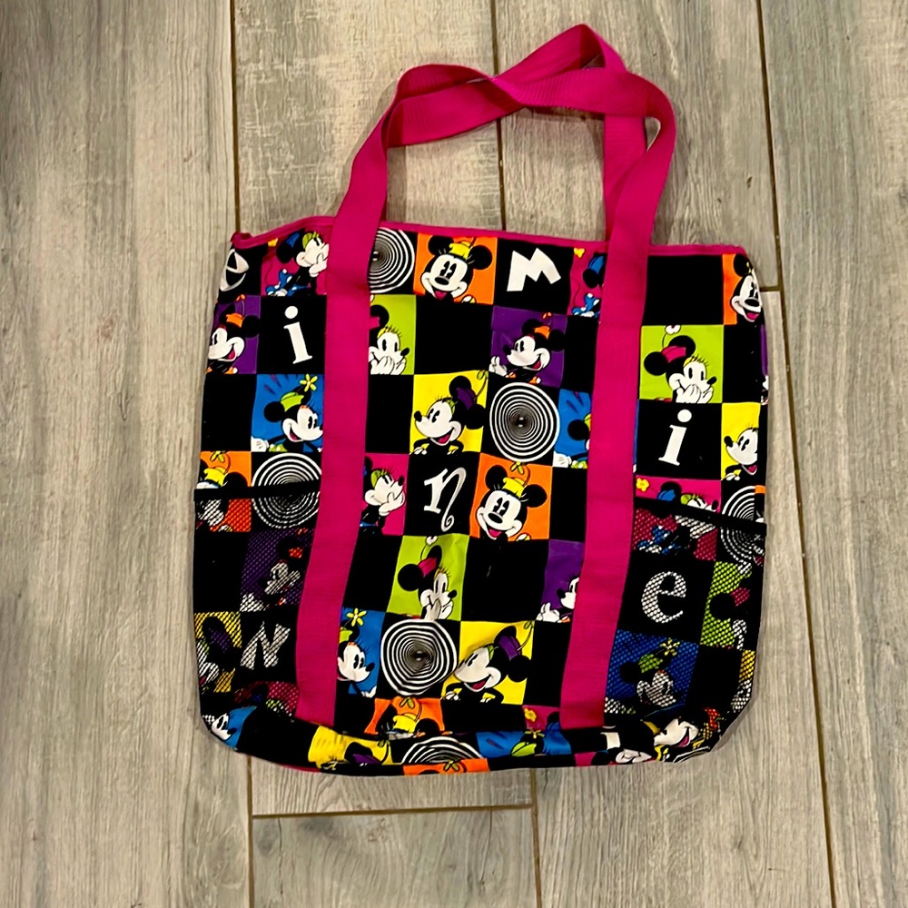 Late 2000s Disney Minnie Mouse tote bag